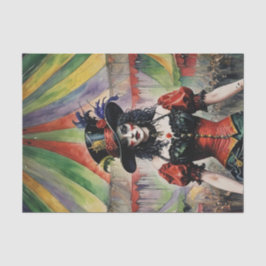 Mooie Demon Ring Leader Vrouw Decoupage Papier