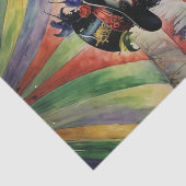 Mooie Demon Ring Leader Vrouw Decoupage Papier (Detail)