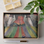 Mooie Demon Ring Leader Vrouw Decoupage Papier (Geschenk)