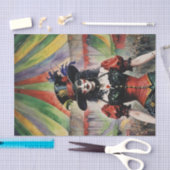 Mooie Demon Ring Leader Vrouw Decoupage Papier (Craft)