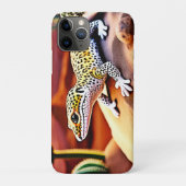 Mooie Desert luipaard Gecko Design Case-Mate iPhone Case (Achterkant)