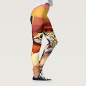 Mooie Desert luipaard Gecko Design Leggings (Rechts)