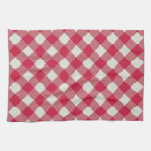 Mooie diamant gingham patroon theedoek (Horizontaal)