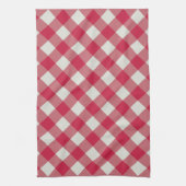 Mooie diamant gingham patroon theedoek (Verticaal)
