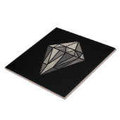 Mooie Diamant Tegeltje (Zijkant)