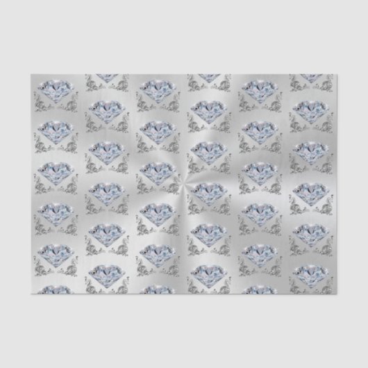 Mooie diamant tissuepapier (Voorkant)