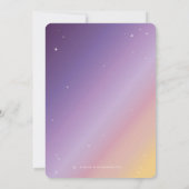 Mooie diamanten spinnenweb Halloween-feest Kaart (Achterkant)