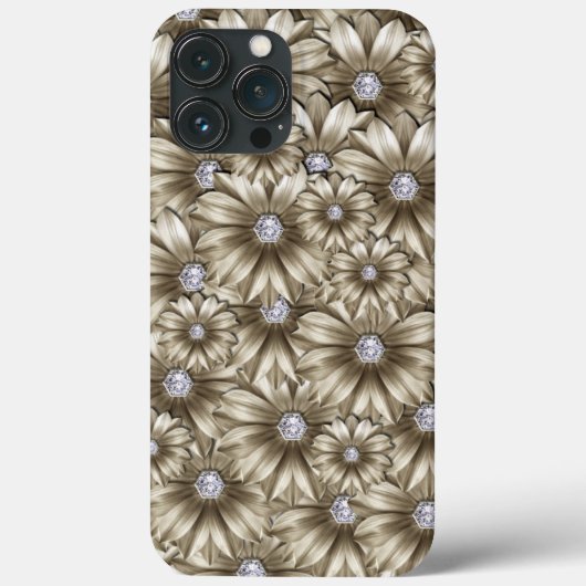 Mooie Diamond Flowers - Modern Case-Mate iPhone Case (Achterkant)