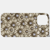 Mooie Diamond Flowers - Modern Case-Mate iPhone Case (Achterkant (horizontaal))