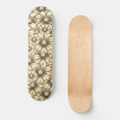 Mooie Diamond Flowers - Persoonlijk Skateboard (Voorkant)