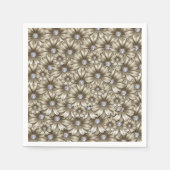 Mooie Diamond Flowers Servet (Voorkant)