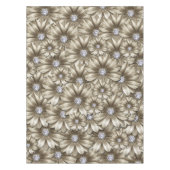 Mooie Diamond Flowers Tablecloth Tafelkleed (Voorkant)