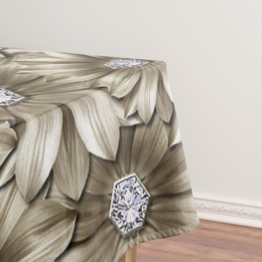 Mooie Diamond Flowers Tablecloth Tafelkleed (Voorbeeld)