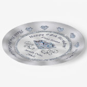 Mooie Diamond, Verjaardag Borden Gepersonaliseerd Papieren Bordje (Gekanteld)