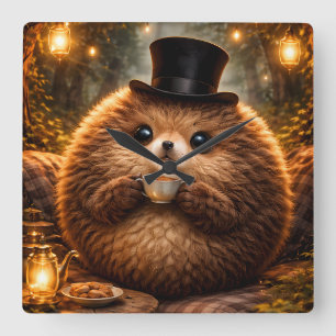 Mooie dier geschenk wandklok gezellige kamer decor