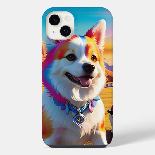 Mooie Dier Vier iPhone Hoesje (Achterkant)