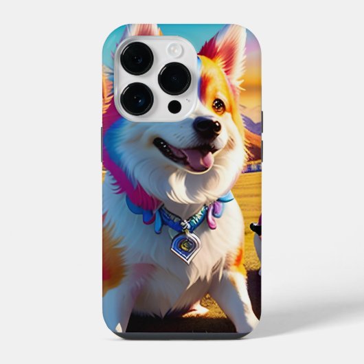 Mooie Dier Vier iPhone Hoesje (Achterkant)