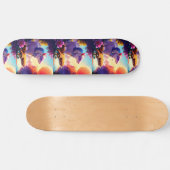 Mooie Dier Zonneschijn Rivier Persoonlijk Skateboard (Horizontaal)