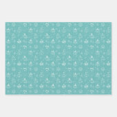 Mooie dieren Inpakpapier Plat vel set van 3 (Voorkant 2)