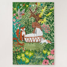 Mooie dieren oerwoud groene pasgeboren baby kinder