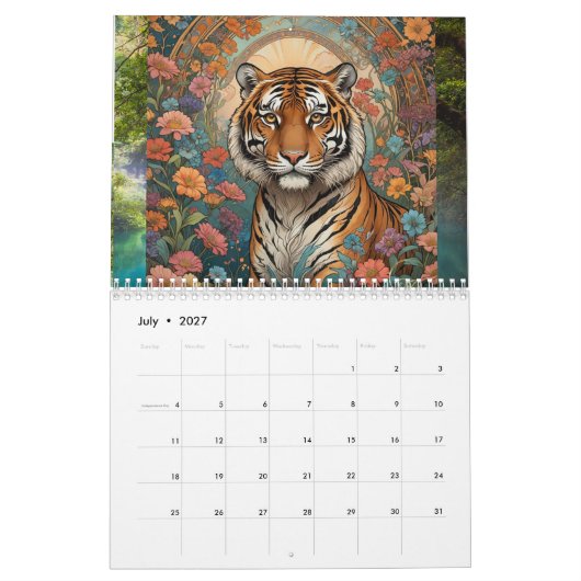 Mooie dieren van de wereld 2025 Kalender (Jul 2027)