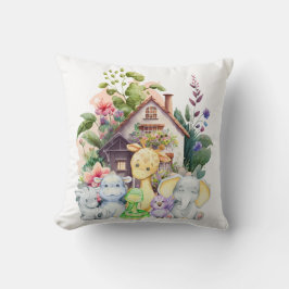 Mooie Dieren Worp Kussen | Mooie Cadeau Voor Baby