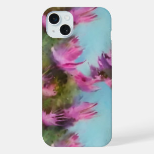 Mooie digitale waterverf kunst telefoonhoes iPhone 15 plus case