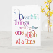 Mooie dingen bemoediging kaart (Gele Bloem)