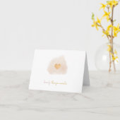 Mooie dingen binnen - Wenskaarten Kaart (Gele Bloem)