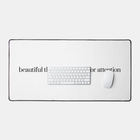 Mooie dingen Desk Mat (Keyboard & Muis)