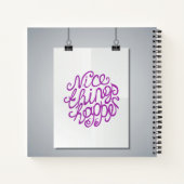 Mooie dingen gebeuren notitieboek (Achterkant)