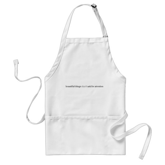 Mooie Dingen standaard Apron Schort (Voorkant)