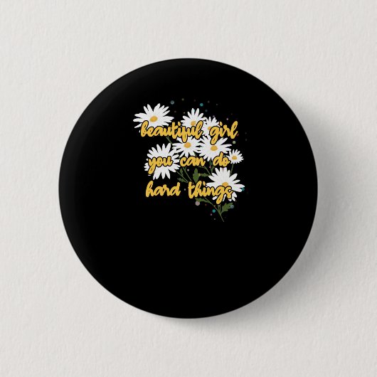 Mooie dingen Sticker 4 Ronde Button 5,7 Cm (Voorkant)