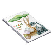 Mooie dinosaurus notitieboek (Rechterzijde)