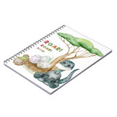 Mooie dinosaurus notitieboek (Linkerzijde)
