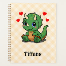 Mooie Dinosaurus Planner – Voeg naam toe