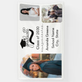 Mooie diploma foto collage banner (Verticaal)