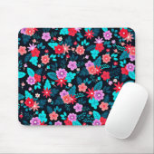 Mooie Ditsy Bloemen Achtergrond-56676 Muismat (Met muis)