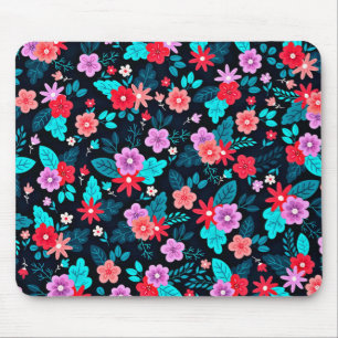 Mooie Ditsy Bloemen Achtergrond-56676 Muismat