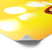 Mooie diwali diya illustratie poster (Hoek)