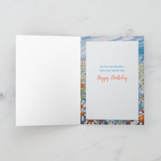 Mooie dochter verjaardag Kaart (Binnen)