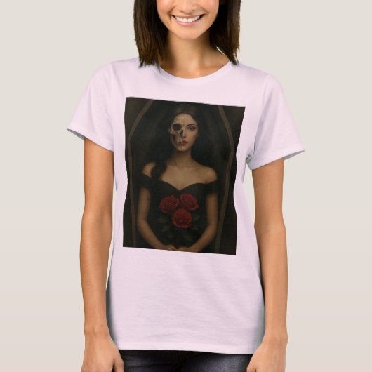 Mooie dode vrouw t-shirt (Voorkant)