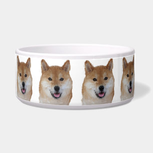 Mooie Dog Bowl - Shiba Inu Voerbakje