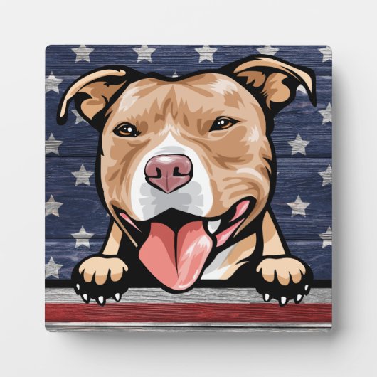 Mooie Dogs Plaque Fotoplaat (Voorkant)