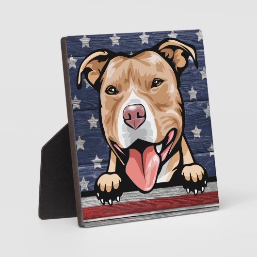 Mooie Dogs Plaque Fotoplaat (Voorkant)