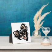 Mooie Dogs Plaque Fotoplaat (Insitu)