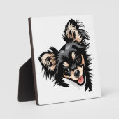 Mooie Dogs Plaque Fotoplaat (Voorkant)