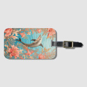 Mooie  dolfijn bagagelabel (Voorkant (horizontaal))