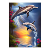 Mooie dolfijn duo in het paradijs