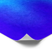 Mooie dolfijn in oceaankunst poster (Hoek)